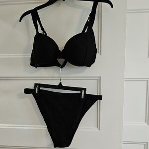 Elegant Black Women's Intimate Set